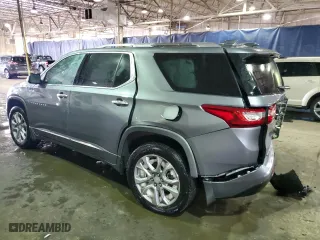 2021 Chevrolet Traverse Premier with VIN 1GNEVKKW9MJ174323, listed as a Copart auction lot 45936545 with 54,049 mi miles and Non Repairable. Bid and sale history available at carsss.com. Image 2.