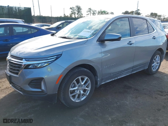 2024 Chevrolet Equinox LT with VIN 3GNAXUEG0RS119743, listed as a IAAI auction lot 41459854 with 16,905 mi miles. Bid and sale history available at carsss.com. Image 17.