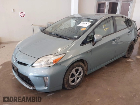 2015 Toyota Prius Four with VIN JTDKN3DU4F1932875, listed as a IAAI auction lot 41697847 with 306,594 mi miles. Bid and sale history available at carsss.com. Image 18.