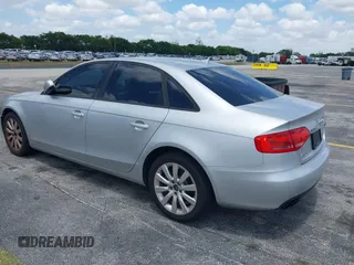 2012 Audi A4 2.0T Premium with VIN WAUAFAFLXCN001039, listed as a IAAI auction lot 42132814 with 158,413 mi miles. Bid and sale history available at carsss.com. Image 3.