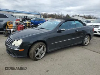 2004 Mercedes-Benz CLK 500 with VIN WDBTK75G94T019316, listed as a Copart auction lot 48194365 with Not Provided miles and Salvage Title. Bid and sale history available at carsss.com. Image 1.