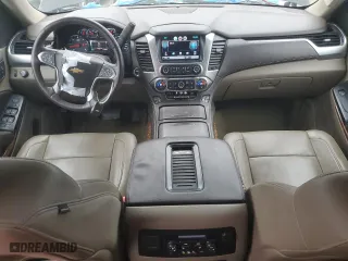 2015 Chevrolet Tahoe LTZ with VIN 1GNSKCKC6FR567840, listed as a Copart auction lot 43064285 with 131,071 mi miles and Salvage Title. Bid and sale history available at carsss.com. Image 8.