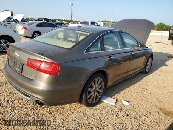 2013 Audi A6 3.0T Prestige with VIN WAUHGAFC9DN077946, listed as a Copart auction lot 62783323 with 99,120 mi miles and Clean Title. Bid and sale history available at carsss.com. Image 3.