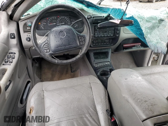 1999 Mercury Mountaineer with VIN 4M2ZU52E2XUJ03628, listed as a Copart auction lot 49767875 with 156,348 mi miles and Salvage title. Bid and sale history available at DreamBid. Image 8.