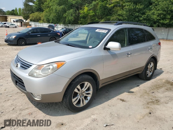 2012 Hyundai Veracruz Limited with VIN KM8NU4CC6CU187194, listed as a Copart auction lot 59819115 with 192,262 mi miles and Clean title. Bid and sale history available at DreamBid. Image 1.