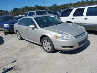 2012 Chevrolet Impala LT Fleet with VIN 2G1WG5E33C1235872, listed as a IAAI auction lot 41740980 with 1 mi miles. Bid and sale history available at carsss.com. Image 1.