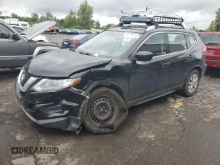 2017 Nissan Rogue SV with VIN 5N1AT2MV1HC784918, listed as a Copart auction lot 58502025 with 153,901 mi miles and Salvage title. Bid and sale history available at DreamBid. Image 1.
