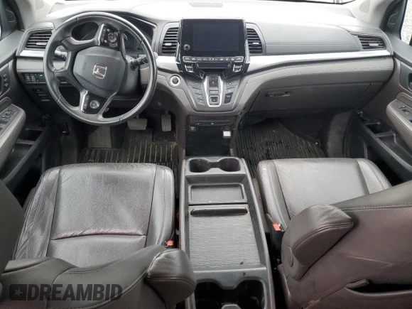 2019 Honda Odyssey Touring with VIN 5FNRL6H8XKB019879, listed as a Copart auction lot 48260545 with 164,233 mi miles and Salvage Title. Bid and sale history available at carsss.com. Image 8.