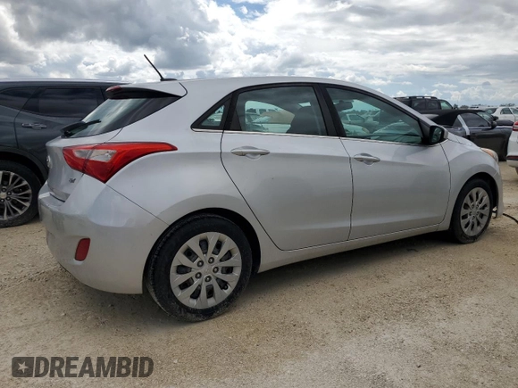 2017 Hyundai Elantra GT with VIN KMHD35LH2HU374925, listed as a Copart auction lot 74460884 with 109,487 mi miles and Non Repairable. Bid and sale history available at carsss.com. Image 3.