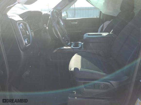 2020 GMC Sierra 1500 Elevation with VIN 1GTU9CET8LZ346101, listed as a Copart auction lot 45496745 with 0 mi miles and Salvage Title. Bid and sale history available at carsss.com. Image 7.