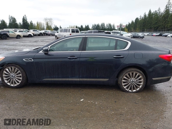 2015 Kia K900 Luxury with VIN KNALW4D42F6022892, listed as a IAAI auction lot 41965389 with 46,294 mi miles. Bid and sale history available at carsss.com. Image 14.