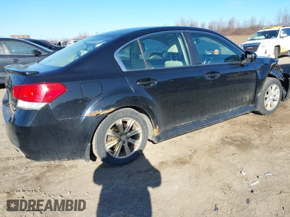 2011 Subaru Legacy Premium with VIN 4S3BMBC67B3245274, listed as a IAAI auction lot 41890173 with 187,505 mi miles and . Bid and sale history available at DreamBid. Image 4.