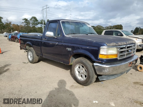 1995 Ford F-150 with VIN 1FTDF15Y7SNB59477, listed as a Copart auction lot 84869214 with 0 mi miles and Clean Title. Bid and sale history available at carsss.com. Image 4.