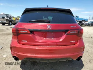 2020 Acura MDX w/Advance/Entertainment Pkg with VIN 5J8YD4H93LY000115, listed as a Copart auction lot 57783084 with 38,286 mi miles and Salvage Title. Bid and sale history available at carsss.com. Image 6.