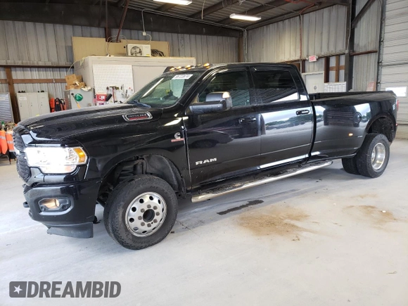 2020 Ram 3500 Big Horn with VIN 3C63RRHL4LG180919, listed as a Copart auction lot 66723874 with 67,590 mi miles and Salvage Title. Bid and sale history available at carsss.com. Image 1.