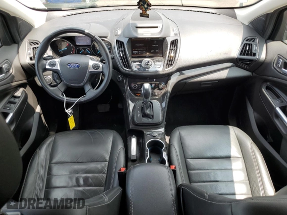 2015 Ford Escape Titanium with VIN 1FMCU9J98FUB49112, listed as a Copart auction lot 58989915 with 94,060 mi miles and Salvage title. Bid and sale history available at DreamBid. Image 8.