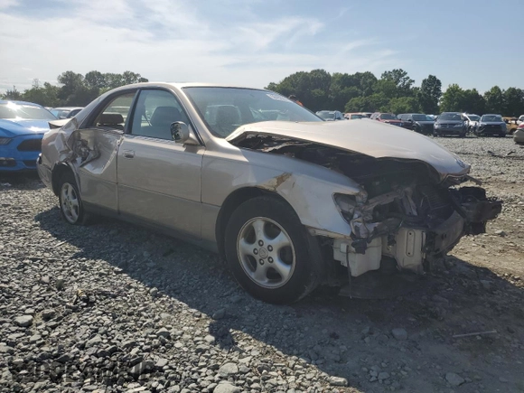 1997 Lexus ES 300 Luxury Sport Sdn with VIN JT8BF22G5V0078101, listed as a Copart auction lot 56498984 with 0 mi miles and Salvage Title. Bid and sale history available at carsss.com. Image 4.