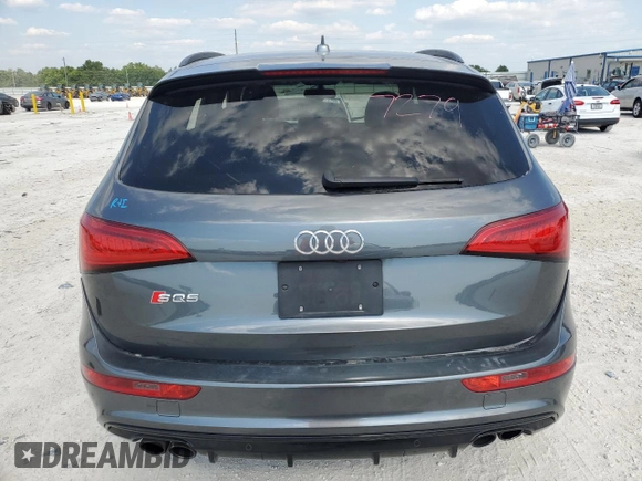 2017 Audi SQ5 Premium Plus with VIN WA1CCAFP8HA006238, listed as a Copart auction lot 51199354 with 101,829 mi miles. Bid and sale history available at carsss.com. Image 6.