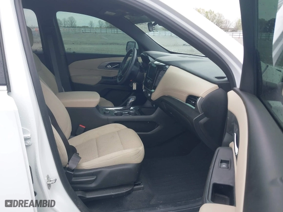 2023 Chevrolet Traverse LS with VIN 1GNERFKW6PJ332553, listed as a IAAI auction lot 41864699 with 15,654 mi miles. Bid and sale history available at carsss.com. Image 5.