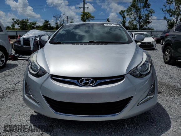 2014 Hyundai Elantra SE with VIN 5NPDH4AE4EH494143, listed as a Copart auction lot 64726195 with 65,050 mi miles and Salvage title. Bid and sale history available at DreamBid. Image 5.
