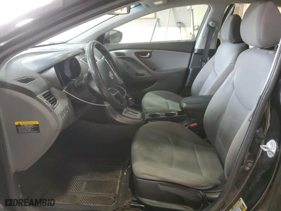 2012 Hyundai Elantra GLS with VIN KMHDH4AE3CU301091, listed as a Copart auction lot 49922425 with 349,251 mi miles and Clean Title. Bid and sale history available at carsss.com. Image 7.