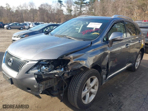 2012 Lexus RX 350 with VIN 2T2BK1BA6CC141448, listed as a IAAI auction lot 41752255 with 55,840 mi miles. Bid and sale history available at carsss.com. Image 17.