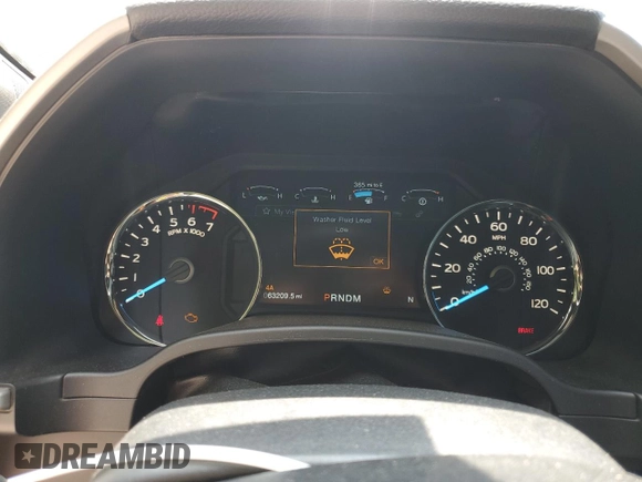 2020 Ford F-150 XL with VIN 1FTEW1E56LFB48931, listed as a Copart auction lot 62338785 with 63,209 mi miles and Clean title. Bid and sale history available at DreamBid. Image 9.