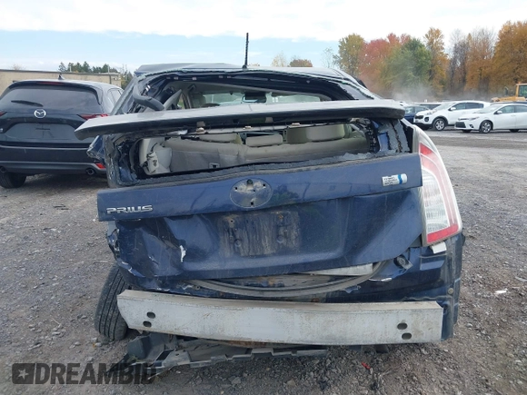 2013 Toyota Prius One with VIN JTDKN3DU2D1687801, listed as a IAAI auction lot 40650178 with 58,017 mi miles and . Bid and sale history available at DreamBid. Image 16.