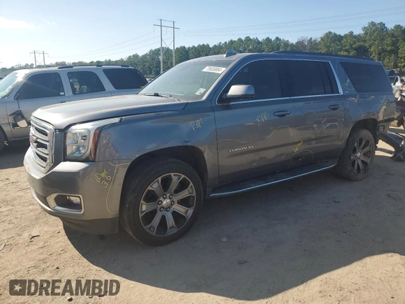 2018 GMC Yukon XL SLT with VIN 1GKS1GKC0JR371828, listed as a Copart auction lot 70608884 with 88,965 mi miles and Salvage Title. Bid and sale history available at carsss.com. Image 1.