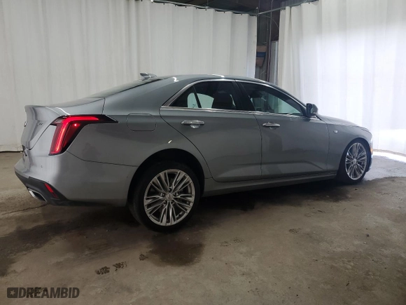 2024 Cadillac CT4 Premium Luxury with VIN 1G6DB5RK3R0113342, listed as a Copart auction lot 85307904 with 27,347 mi miles and Clean Title. Bid and sale history available at carsss.com. Image 3.