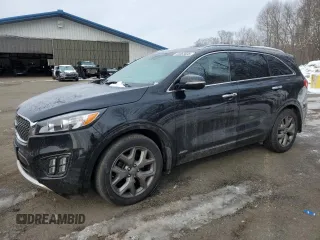 2016 Kia Sorento SXL z VIN 5XYPKDA15GG038139, wystawiony jako Copart lot #44463035 z przebiegiem 111 486 mil mil oraz Szkoda całkowita • Salvage title. Historia ofert i sprzedaży dostępna na DreamBid. Obrazek 1.