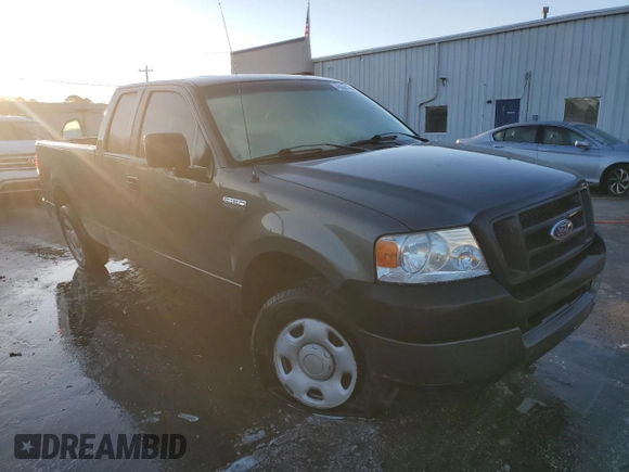 2005 Ford F-150 STX with VIN 1FTRX12W55NA74096, listed as a Copart auction lot 48058755 with 354,826 mi miles and Salvage Title. Bid and sale history available at carsss.com. Image 4.