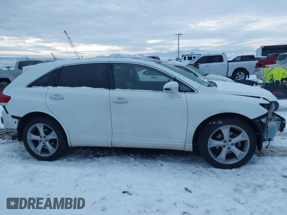 2013 Toyota Venza LE with VIN 4T3BK3BB9DU085831, listed as a IAAI auction lot 41239599 with 130,725 mi miles. Bid and sale history available at carsss.com. Image 14.