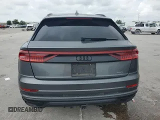 2019 Audi Q8 Prestige with VIN WA1FVAF11KD024380, listed as a Copart auction lot 54579315 with 109,204 mi miles and Salvage title. Bid and sale history available at DreamBid. Image 6.