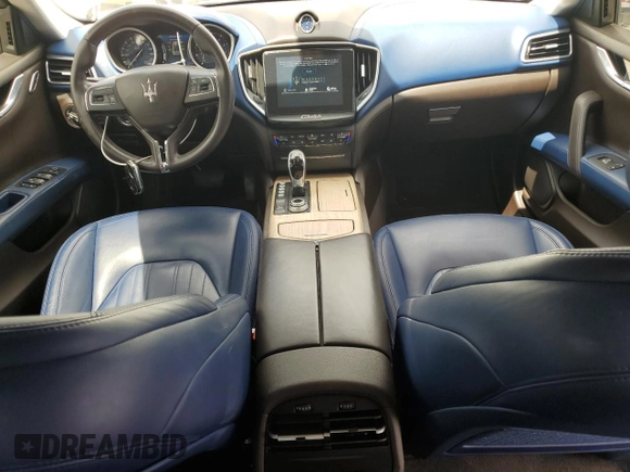 2017 Maserati Ghibli с VIN ZAM57XSA1H1197259, выставлен на аукционе Copart как лот 55272405 с пробегом 37 799 миль миль и Списание • Salvage title. История ставок и продаж доступна на DreamBid. Изображение 8.