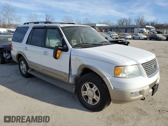 2006 Ford Expedition Eddie Bauer with VIN 1FMFU18556LB00893, listed as a Copart auction lot 41596984 with 146,455 mi miles and Salvage Title. Bid and sale history available at carsss.com. Image 4.