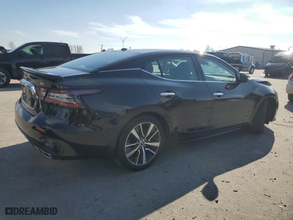 2020 Nissan Maxima SL with VIN 1N4AA6DV9LC380927, listed as a Copart auction lot 86624354 with 41,781 mi miles and Salvage Title. Bid and sale history available at carsss.com. Image 3.