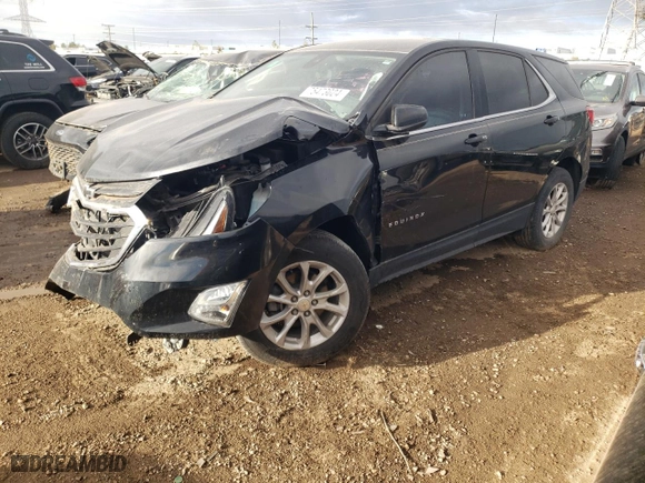 2020 Chevrolet Equinox LT with VIN 3GNAXJEV4LL318194, listed as a Copart auction lot 75473024 with 0 mi miles and Salvage Title. Bid and sale history available at carsss.com. Image 1.