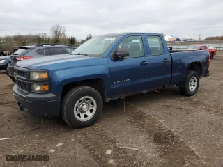 2015 Chevrolet Silverado 1500 Work Truck with VIN 1GCRCPEH5FZ151748, listed as a Copart auction lot 80303244 with 185,241 mi miles and Clean Title. Bid and sale history available at carsss.com. Image 1.
