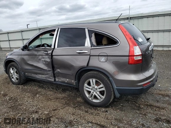 2011 Honda CR-V EX-L with VIN 5J6RE3H70BL010521, listed as a Copart auction lot 51385595 with 171,815 mi miles and Salvage Title. Bid and sale history available at carsss.com. Image 2.