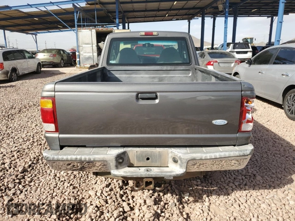 1999 Ford Ranger XLT with VIN 1FTYR14X1XPA01570, listed as a Copart auction lot 47831575 with 142,730 mi miles and Salvage Title. Bid and sale history available at carsss.com. Image 6.