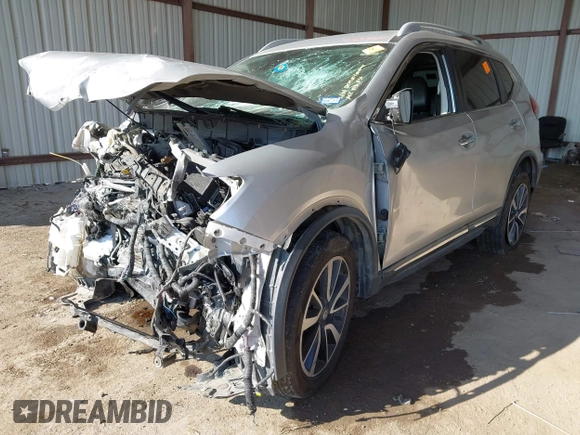 2019 Nissan Rogue SL with VIN 5N1AT2MTXKC762051, listed as a IAAI auction lot 41253889 with Not Provided miles and . Bid and sale history available at DreamBid. Image 17.