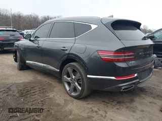 2021 Genesis GV80 with VIN KMUHBDSB4MU054934, listed as a IAAI auction lot 41543230 with 64,511 mi miles and . Bid and sale history available at DreamBid. Image 3.