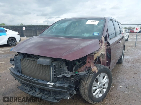2017 Kia Sedona LX with VIN KNDMB5C16H6237873, listed as a IAAI auction lot 41914092 with 105,900 mi miles and . Bid and sale history available at DreamBid. Image 18.