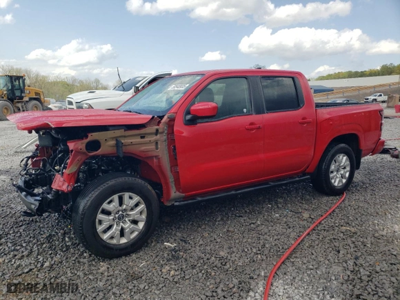 2023 Nissan Frontier PRO-4X with VIN 1N6ED1EK6PN634675, listed as a Copart auction lot 50540935 with 37,033 mi miles and Salvage Title. Bid and sale history available at carsss.com. Image 1.