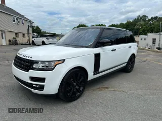 2017 Land Rover Range Rover with VIN SALGS5FEXHA361002, listed as a Copart auction lot 64232695 with 88,726 mi miles and Clean title. Bid and sale history available at DreamBid. Image 1.