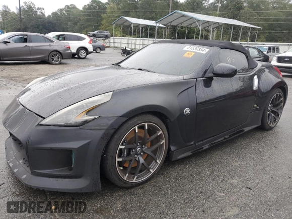 2012 Nissan 370Z Touring with VIN JN1AZ4FH1CM370100, listed as a Copart auction lot 81539854 with 0 mi miles and Salvage Title. Bid and sale history available at carsss.com. Image 1.