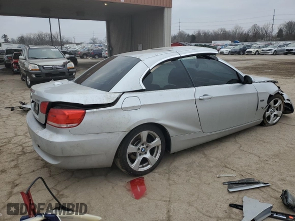 2008 BMW 3 Series 328i with VIN WBAWR33548P153165, listed as a Copart auction lot 44899565 with 58,874 mi miles and Salvage Title. Bid and sale history available at carsss.com. Image 3.