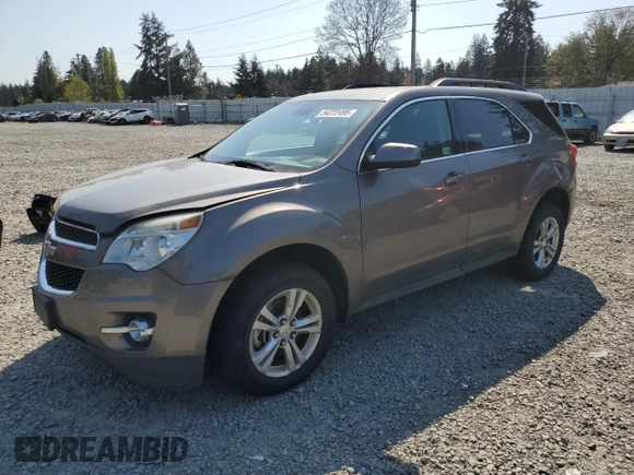 2012 Chevrolet Equinox LT w/2LT with VIN 2GNFLNEKXC6117287, listed as a Copart auction lot 54222495 with 122,944 mi miles and Clean Title. Bid and sale history available at carsss.com. Image 1.