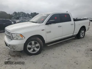 2018 Ram 1500 Big Horn with VIN 1C6RR6TT4JS149143, listed as a Copart auction lot 57614065 with 106,736 mi miles and Non repairable. Bid and sale history available at DreamBid. Image 1.